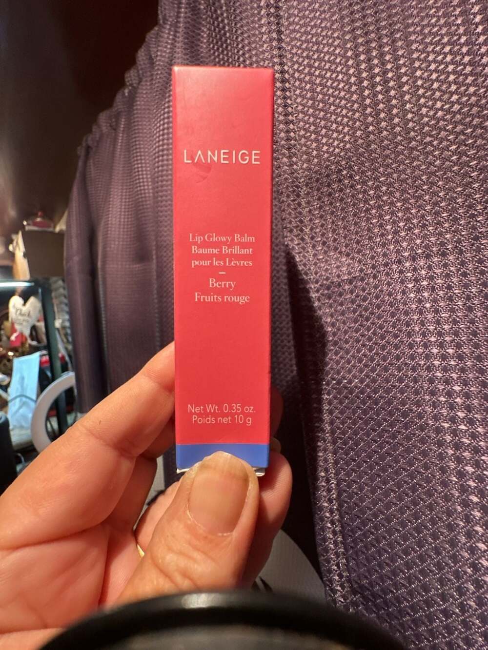 Laneige Lip Glowy Balm Berry 0.35 oz